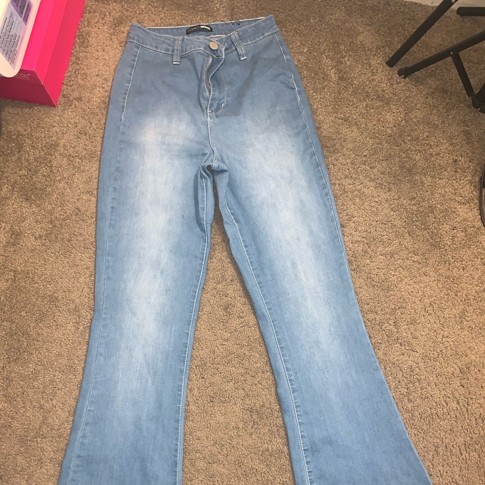 Flared jeans